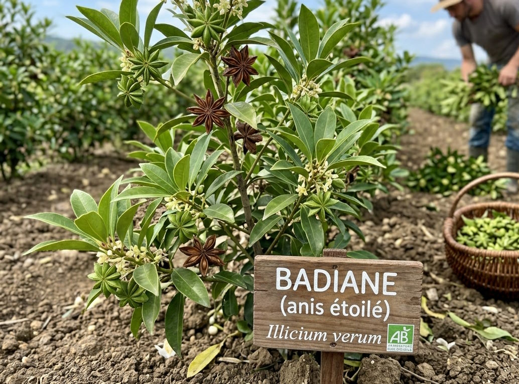 Badiane (anis étoilé)