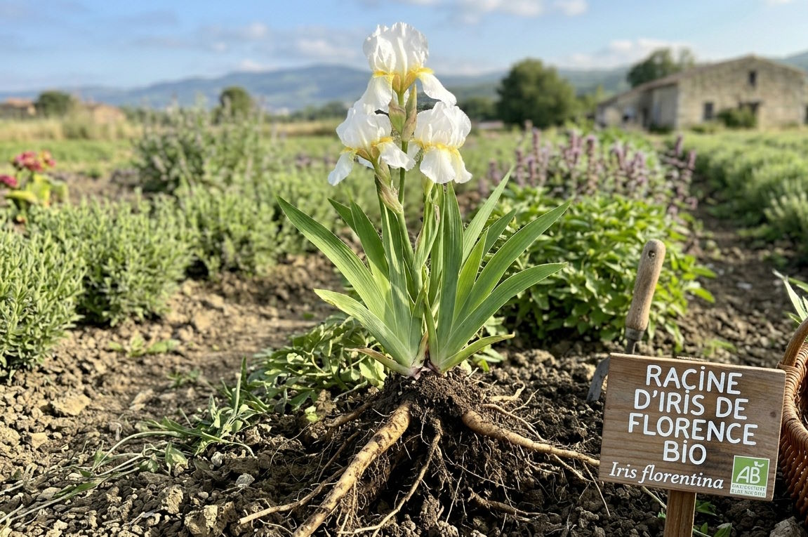 Racine d'iris de Florence
